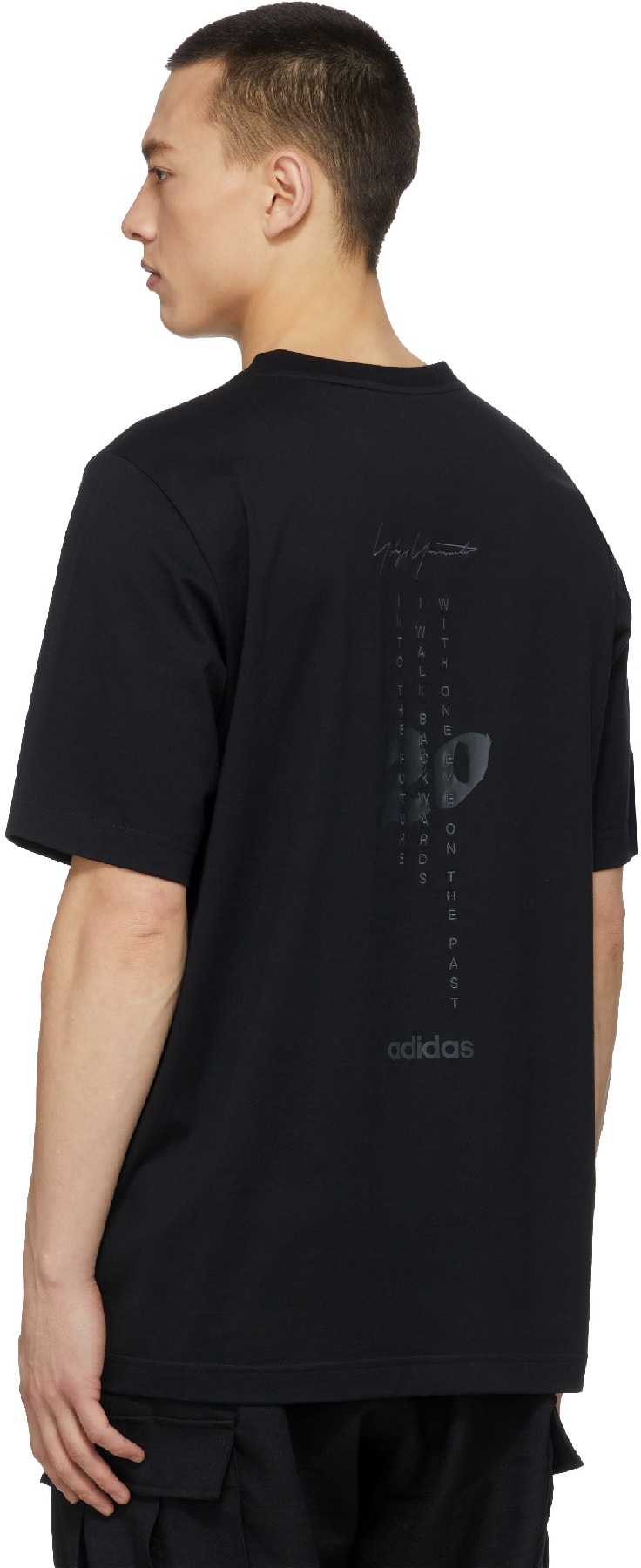 Y-3: Noir T-Shirt CH1 Commemorative Noir - 3