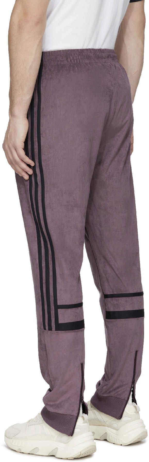 adidas Originals: Red Adicolor Classics Plush Track Pant - 3