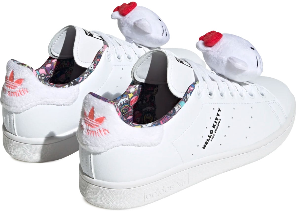 adidas Originals: Blanc Hello Kitty x adidas Stan Smith Blanc - 3