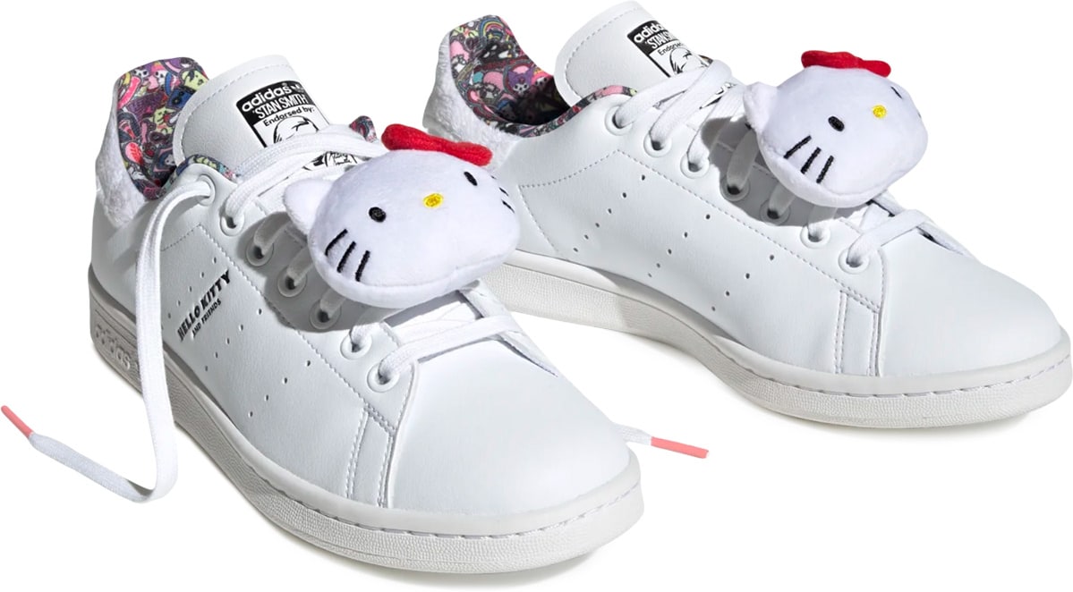 adidas Originals: Blanc Hello Kitty x adidas Stan Smith Blanc - 4