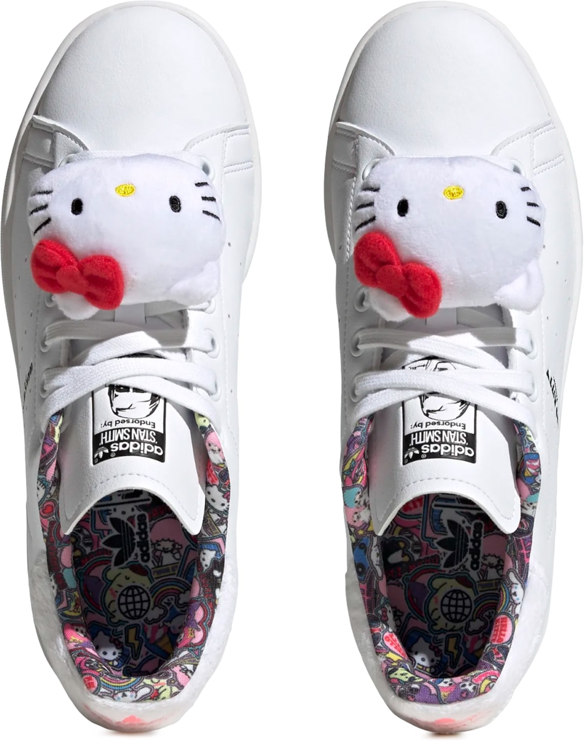 adidas Originals: Blanc Hello Kitty x adidas Stan Smith Blanc - 5