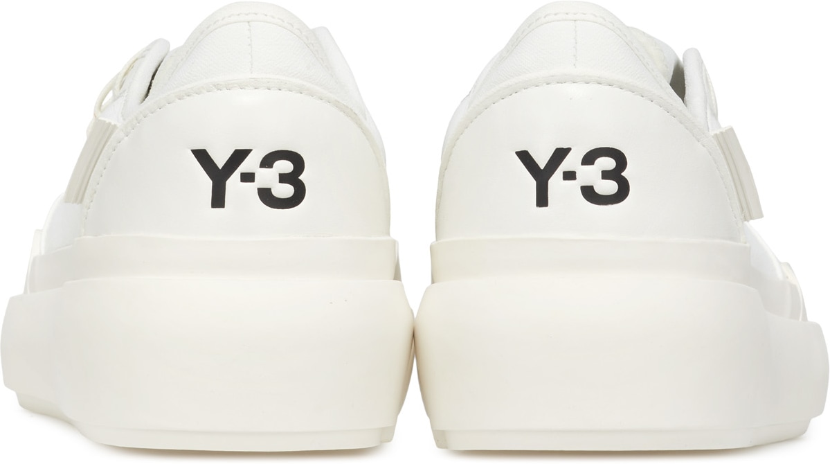 Y-3: White Ajatu Court Low - 5