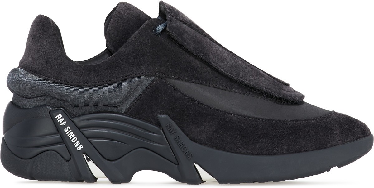 Raf Simons: Grey Raf Simons Runner Antei - 1