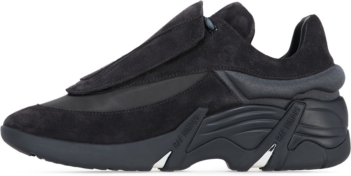 Raf Simons: Grey Raf Simons Runner Antei - 2