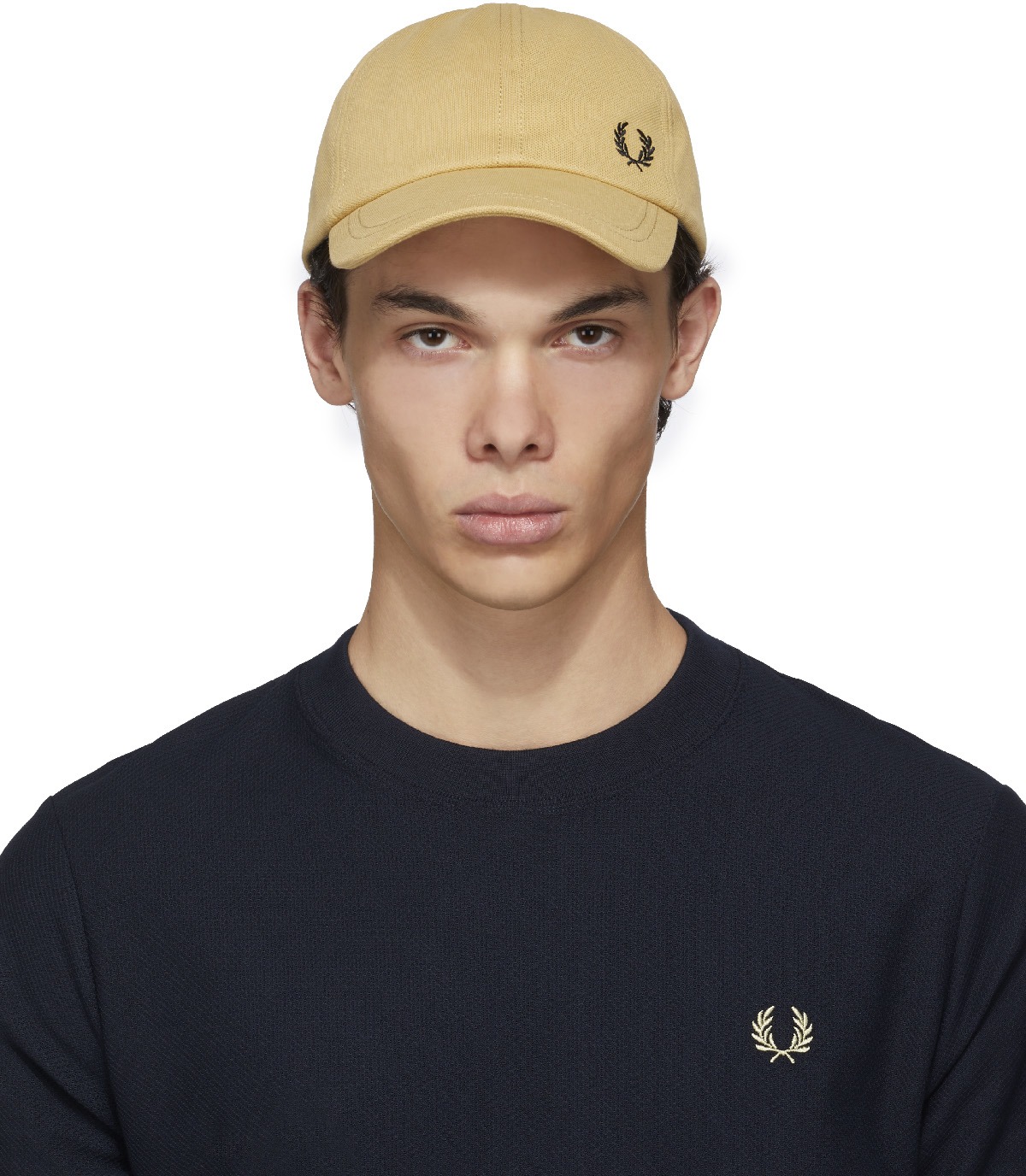 Fred Perry: Neutrals Classic Piqué Cap - 1