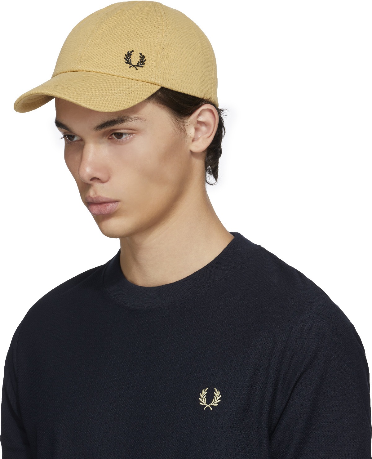 Fred Perry: Neutrals Classic Piqué Cap - 2