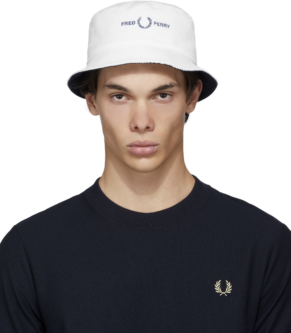 Fred Perry: Blanc Bob Réversible Blanc - 1