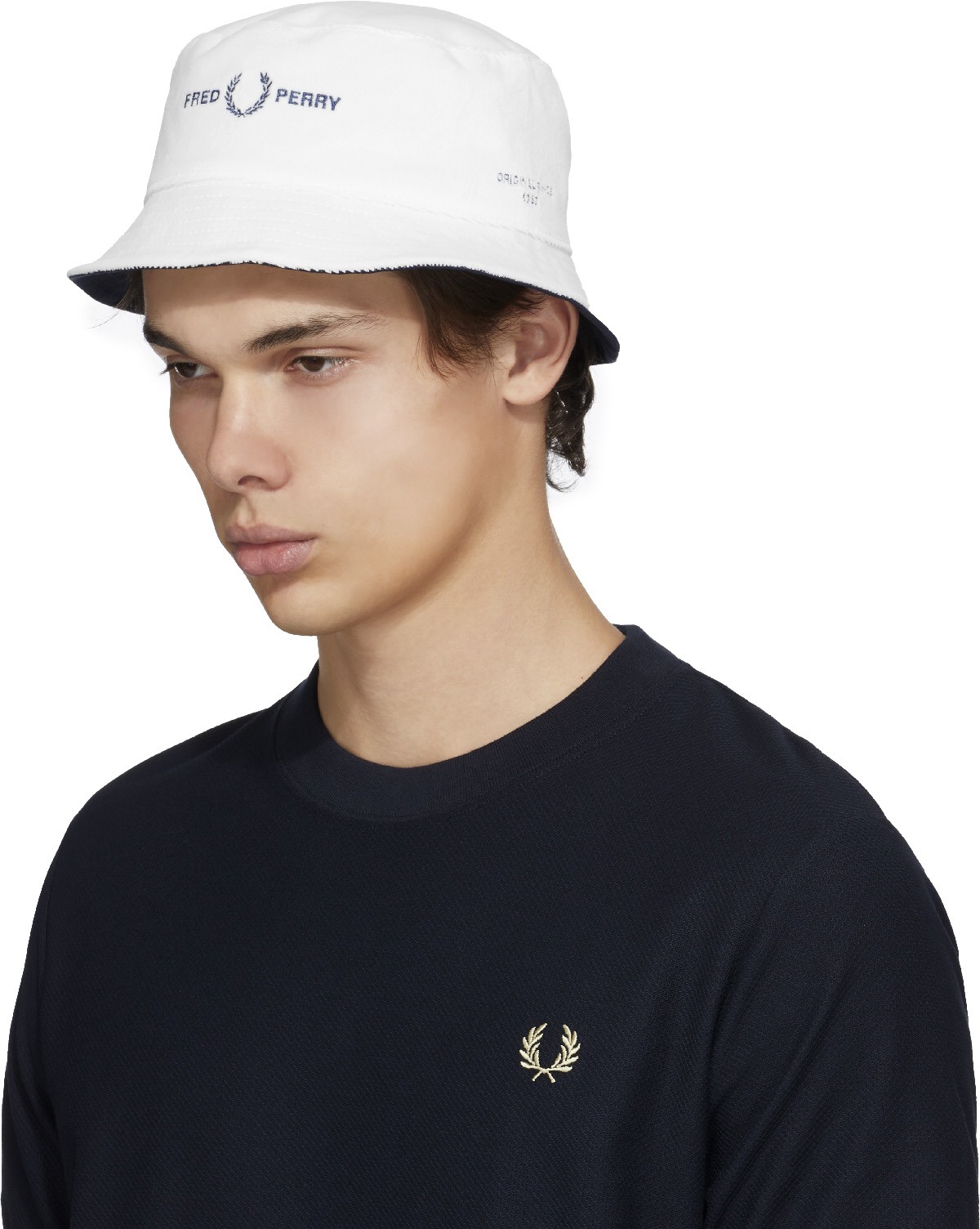 Fred Perry: Blanc Bob Réversible Blanc - 2