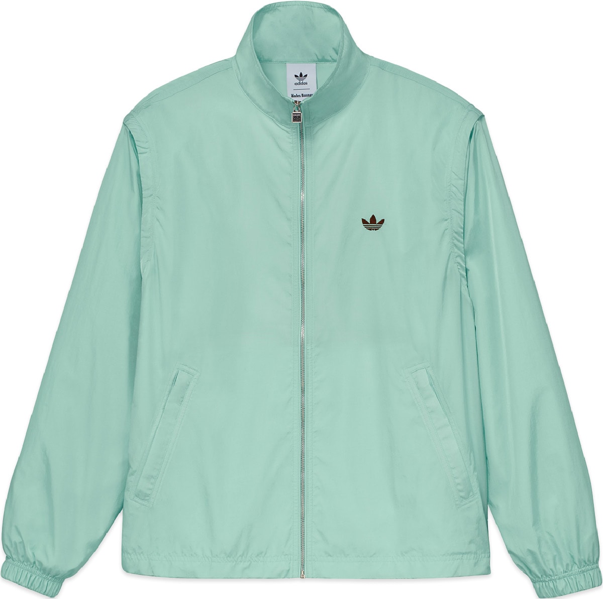 adidas Originals: Vert Anorak en Nylon Wales Bonner Vert - 1