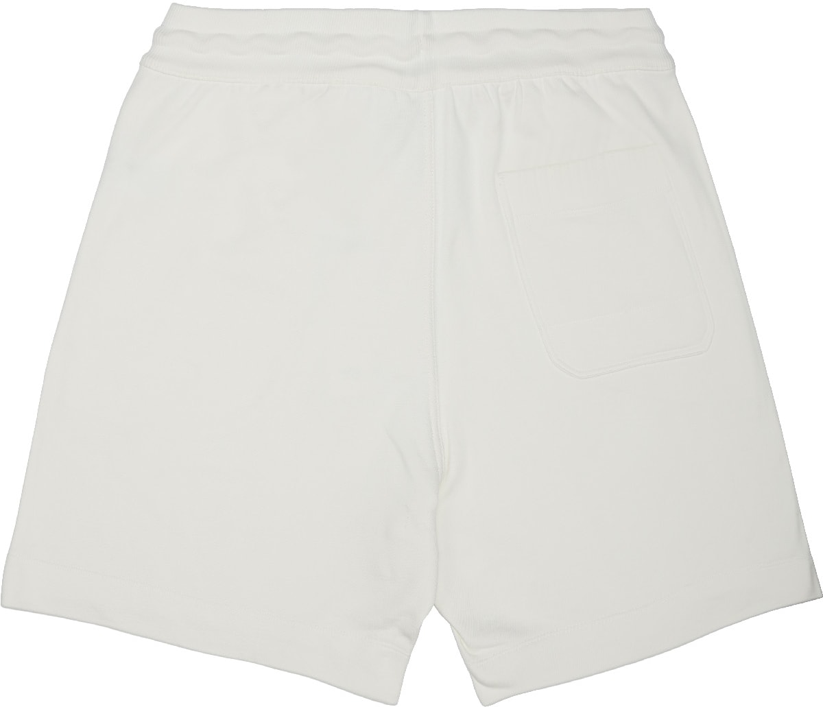 Y-3: White Organic Cotton Terry Short - 2