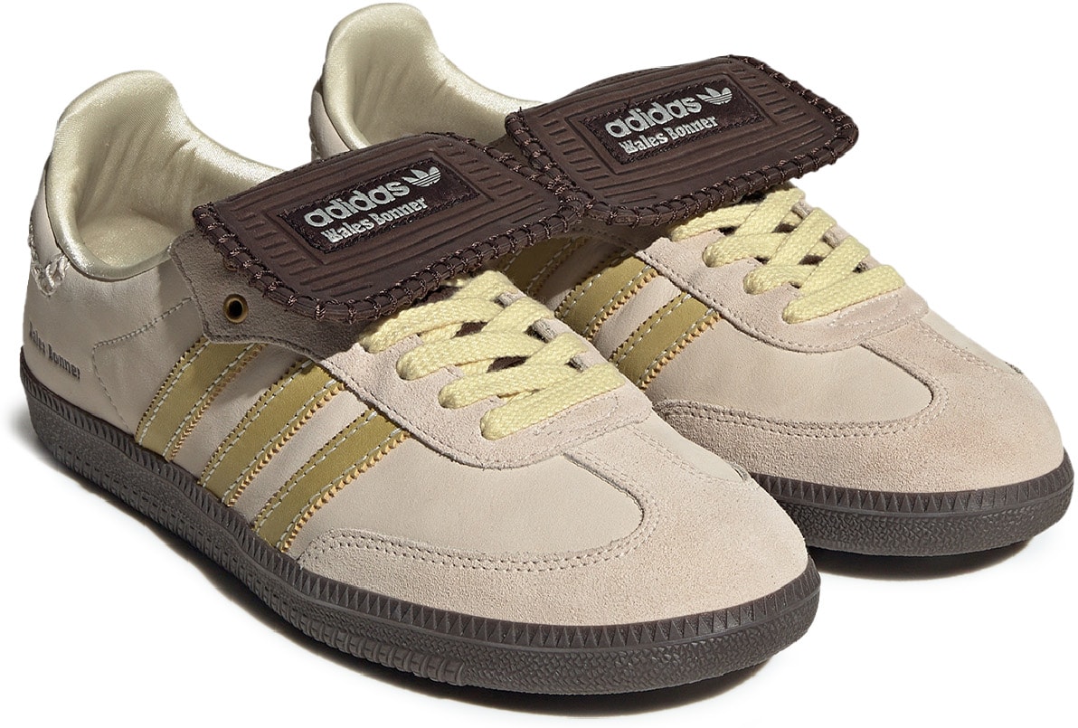 adidas Originals: Neutrales Wales Bonner Nubuck Samba Neutrales - 3