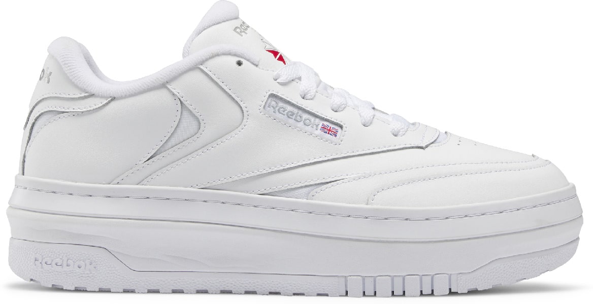 Reebok: Blanc Club C Extra Blanc - 1