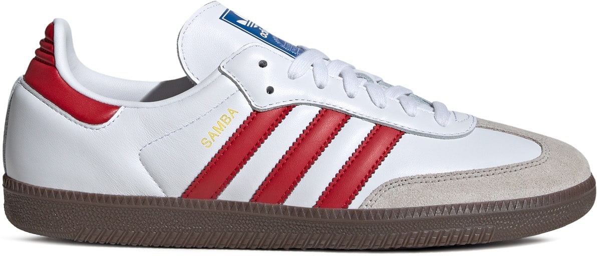 adidas Originals: White Samba OG - 1