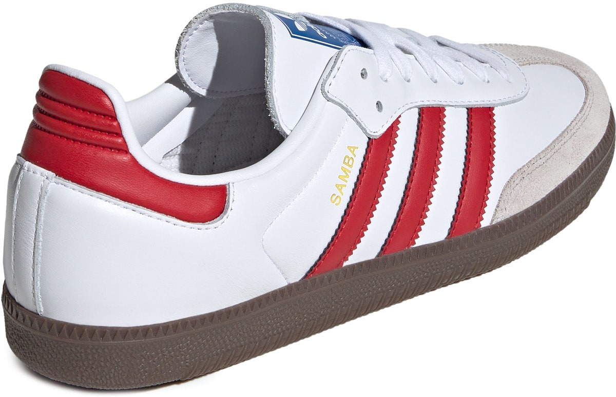 adidas Originals: White Samba OG - 3