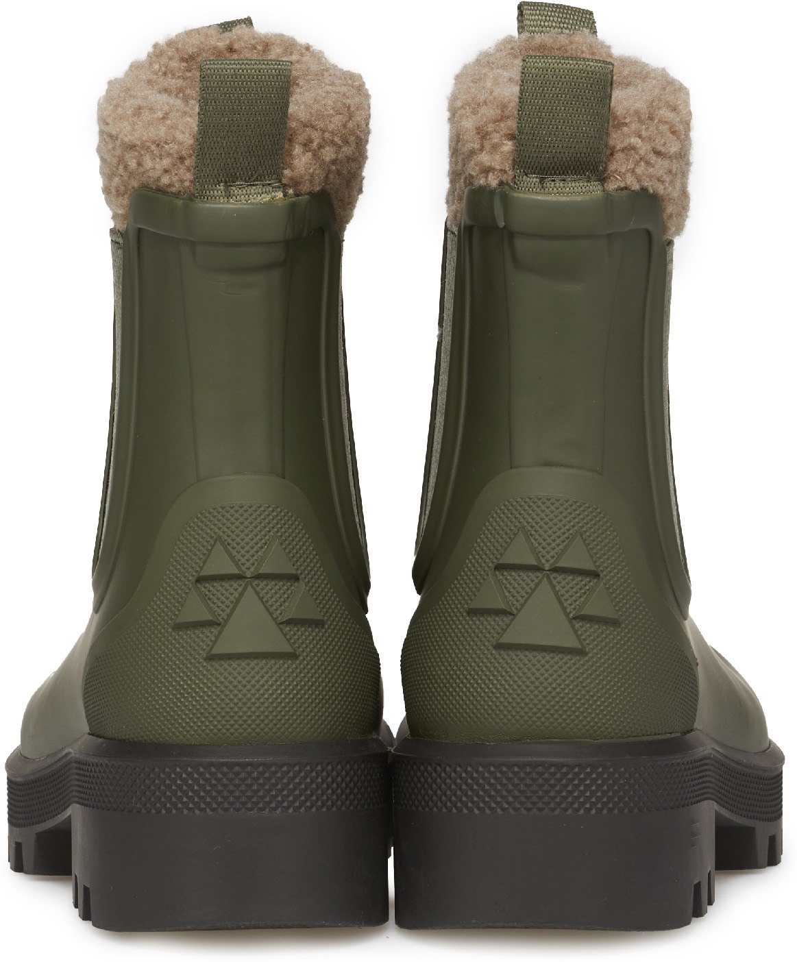 Cougar: Vert Bottes Imperméables Ignite en Caoutchouc Vert - 5