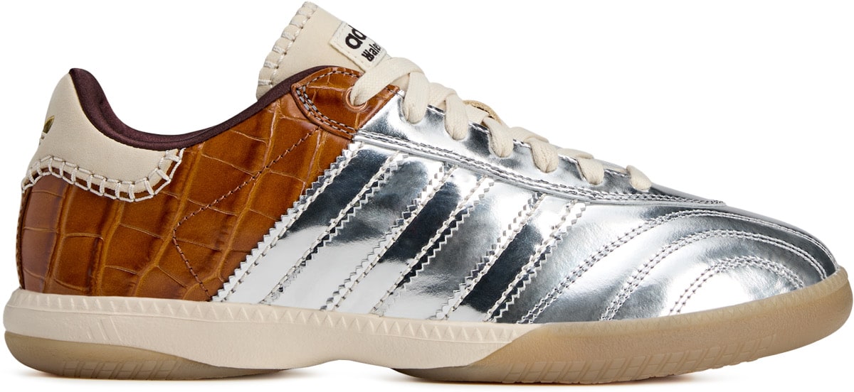 adidas Originals: Silver Wales Bonner MN Samba Metallic - 1