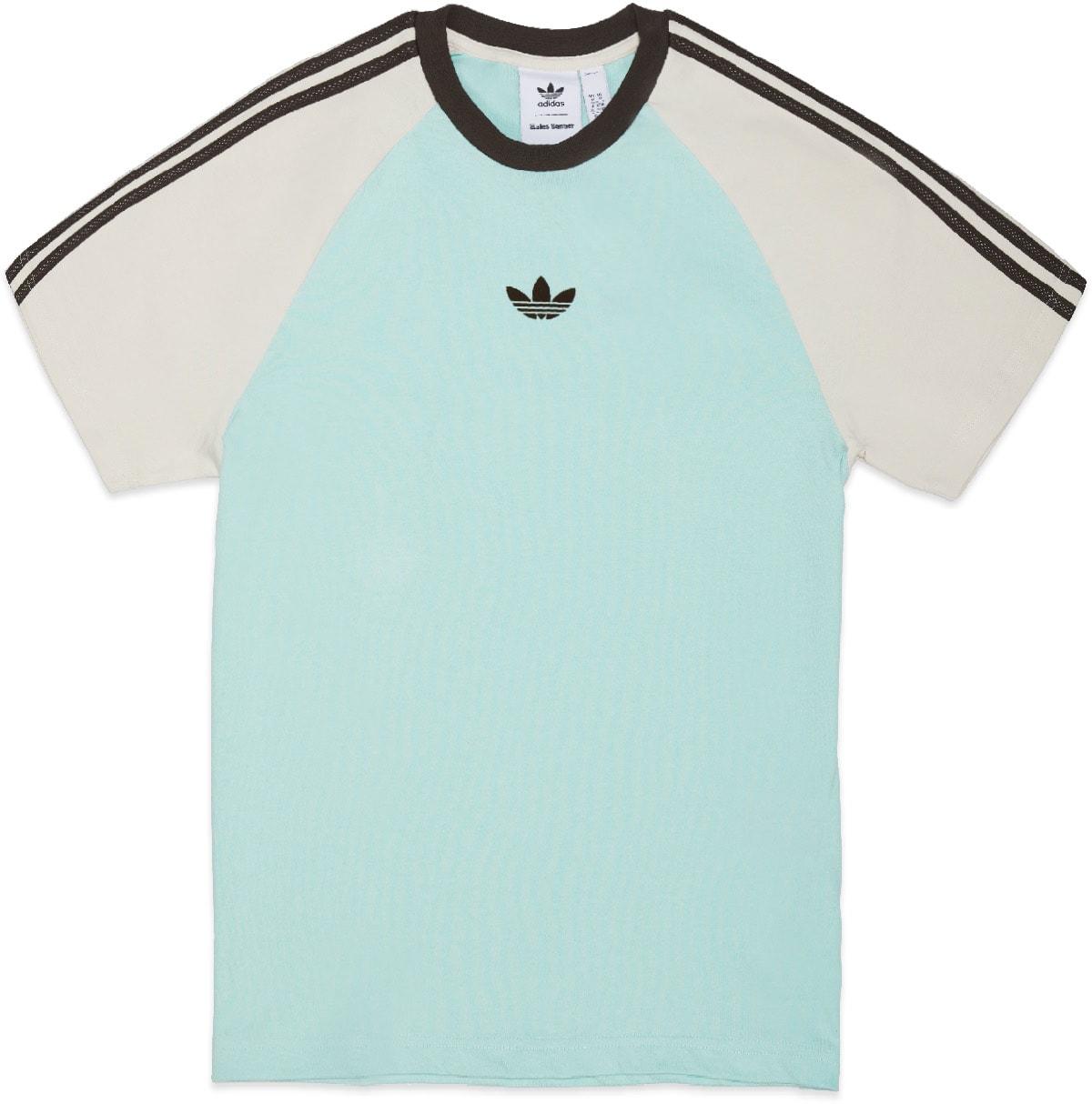 adidas Originals: Blue Wales Bonner Short Sleeve T-Shirt - 1