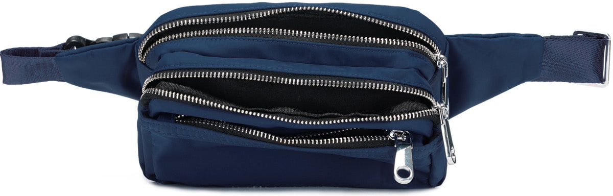influenceu: Blue Logo Fanny Pack - 2