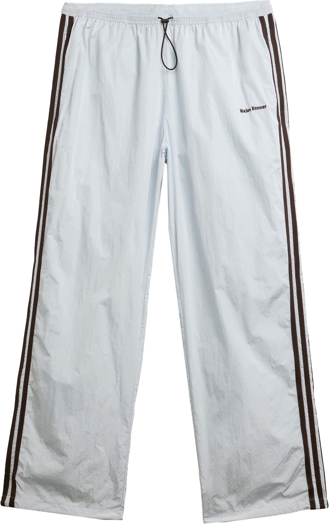 adidas Originals: Blue Wales Bonner Nylon Track Suit Pant - 1