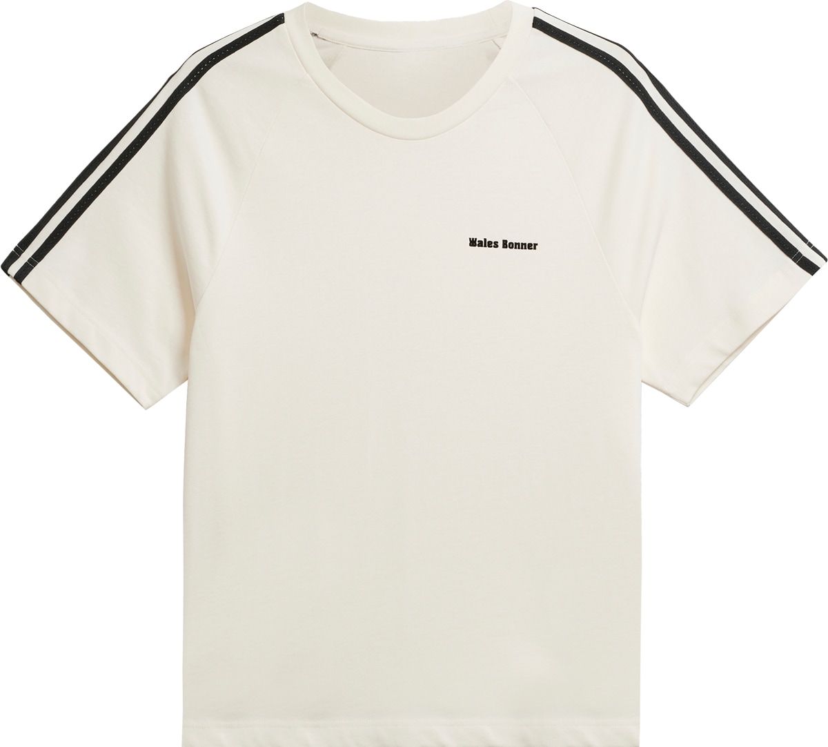 adidas Originals: White Wales Bonner Statement Graphic T-Shirt - 1