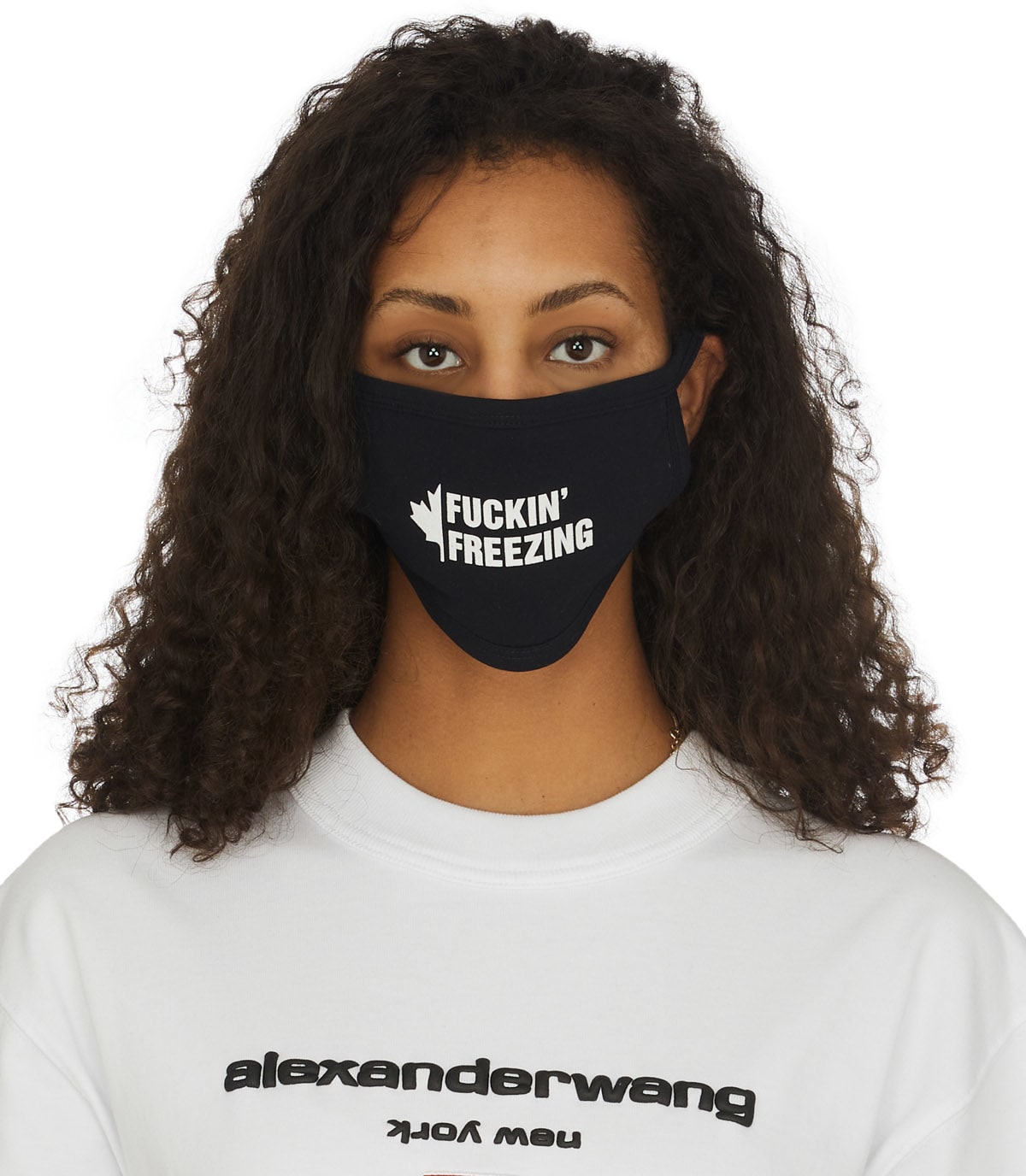 influenceu: Black 'Fuckin' Freezing' Mask - 2