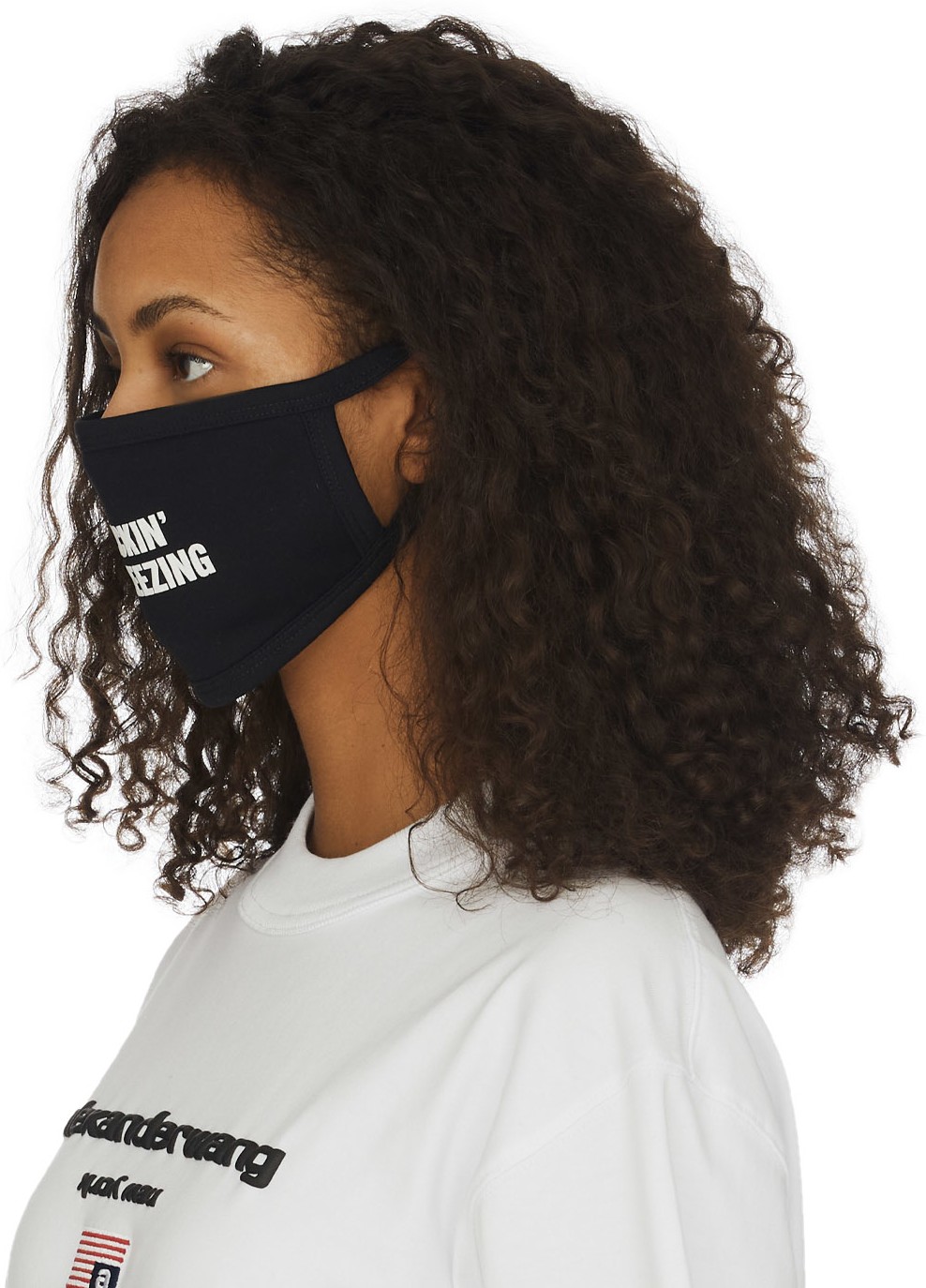 influenceu: Black 'Fuckin' Freezing' Mask - 3