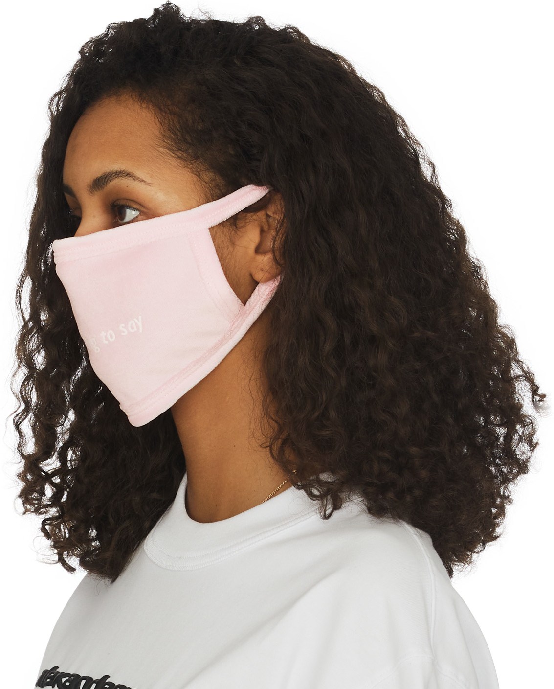 influenceu: Pink 'Nothing To Say' Mask - 3