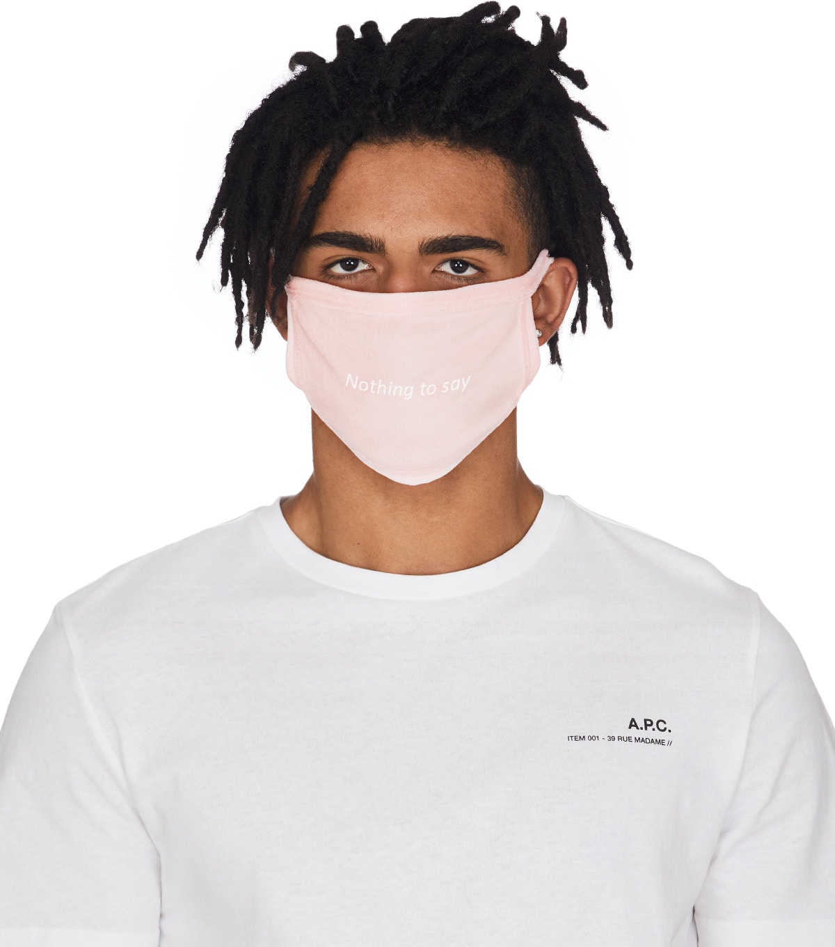 influenceu: Pink 'Nothing To Say' Mask - 2