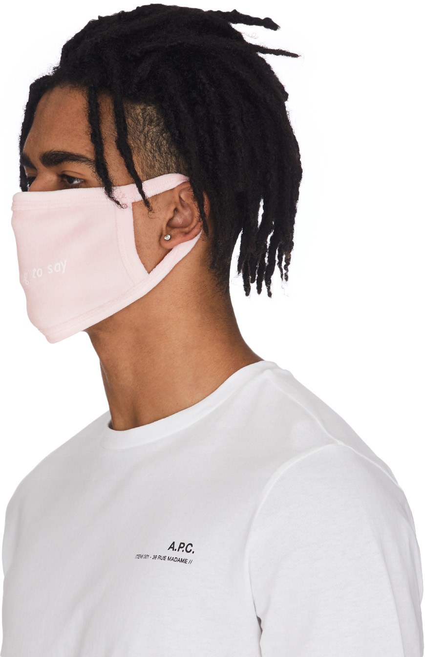 influenceu: Pink 'Nothing To Say' Mask - 3