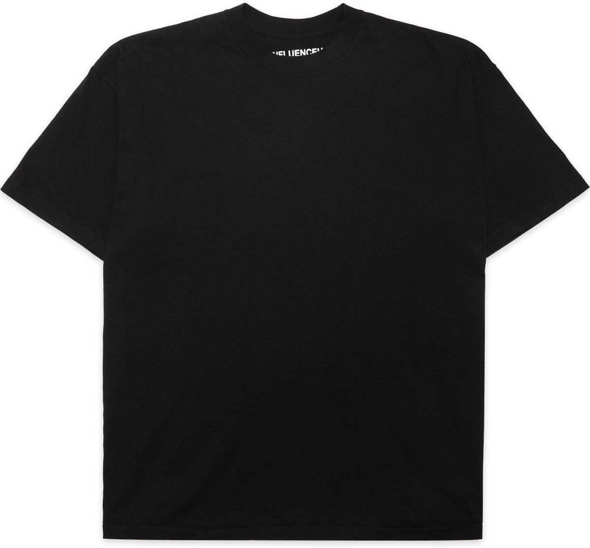 influenceu: Black '1992 été' Print T-Shirt - 2