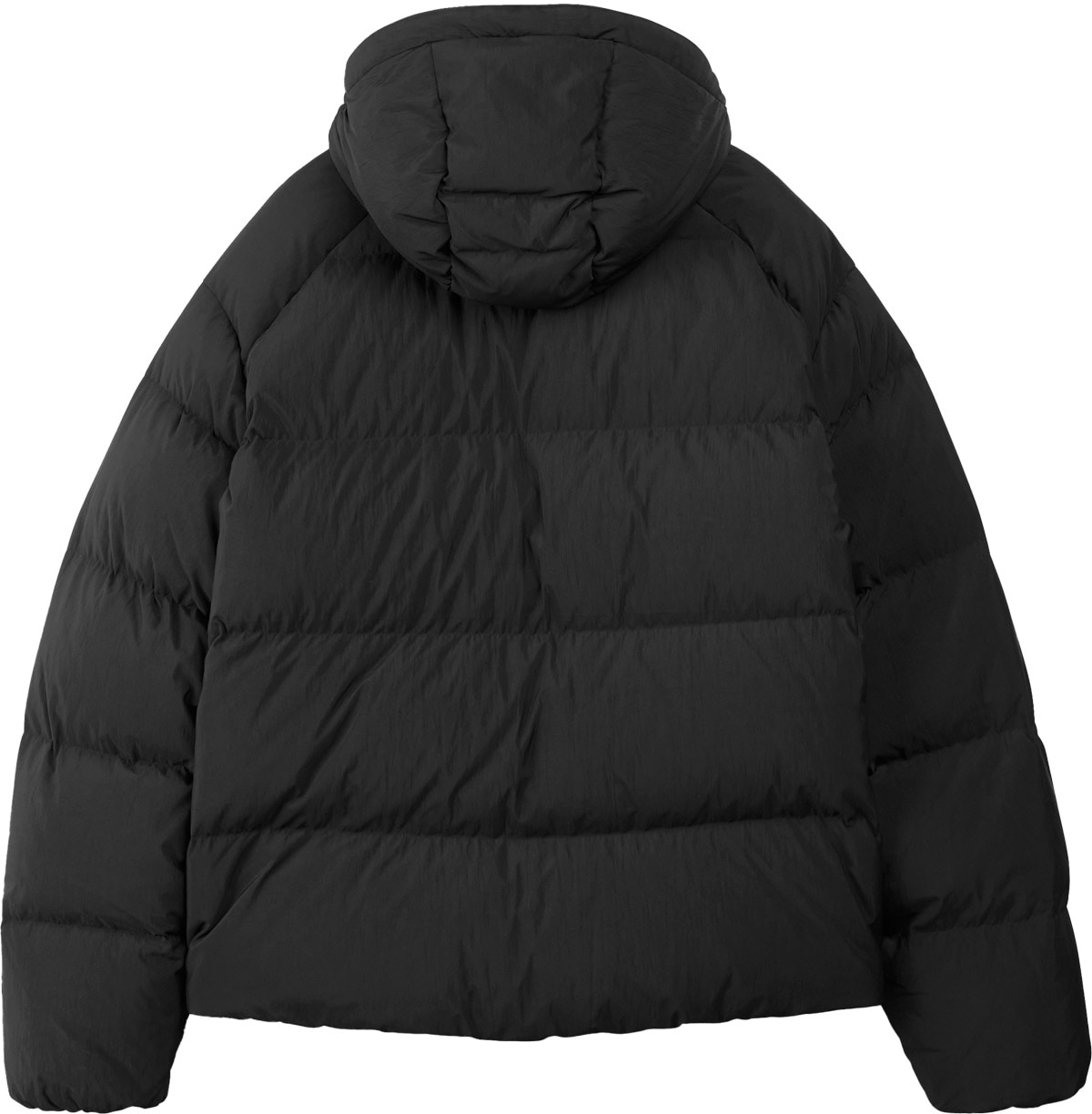 Y-3: Black Puffer Jacket - 2