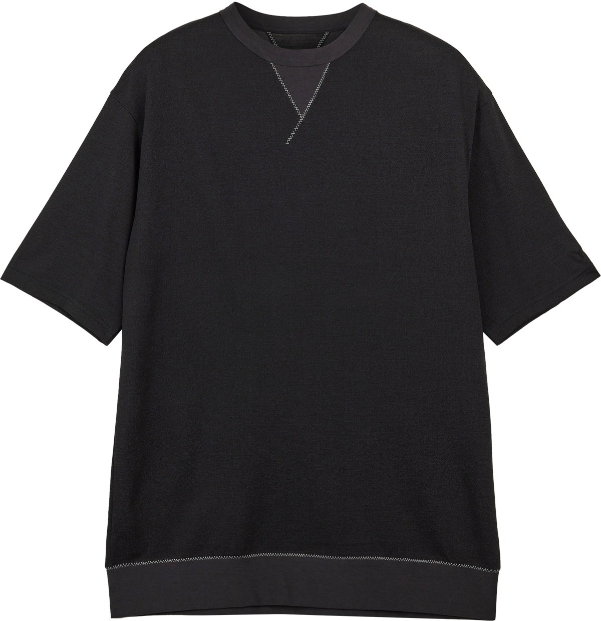 Y-3: Black Premium T-Shirt - 1