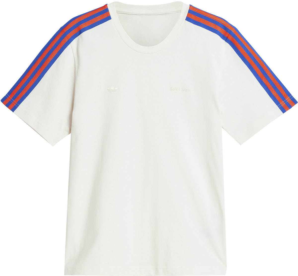 adidas Originals: White Wales Bonner Set-In T-Shirt - 1