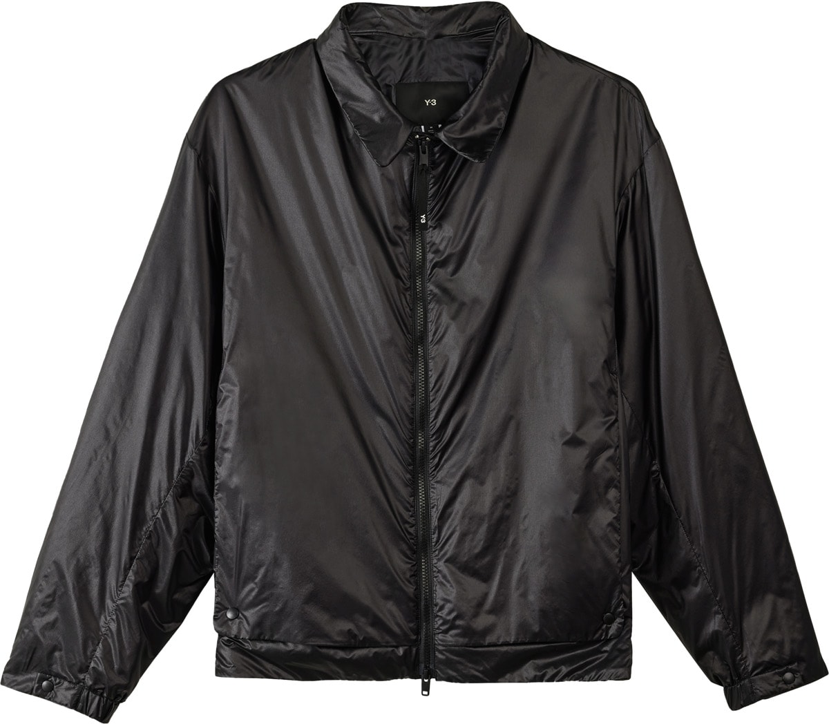 Y-3: Black Liner Jacket - 1