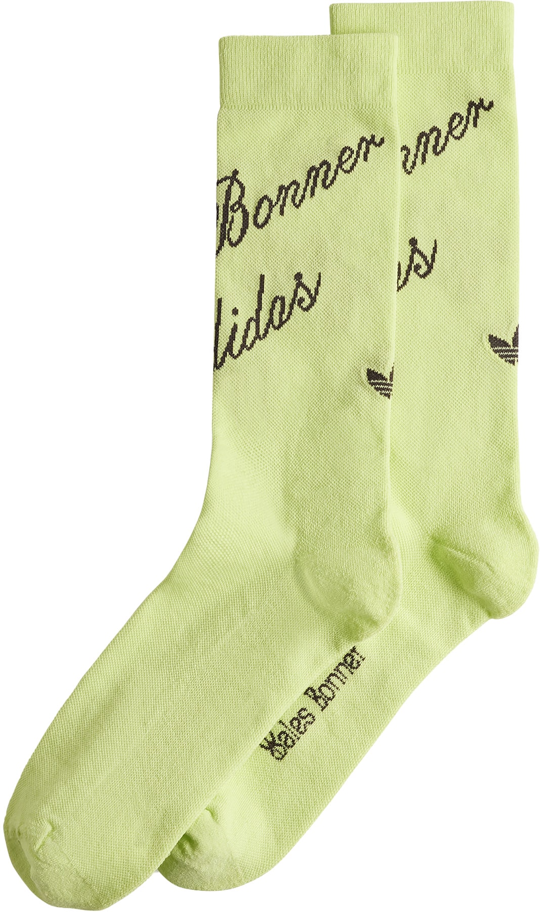 adidas Originals: Jaune Chaussettes courtes Wales Bonner Jaune - 1