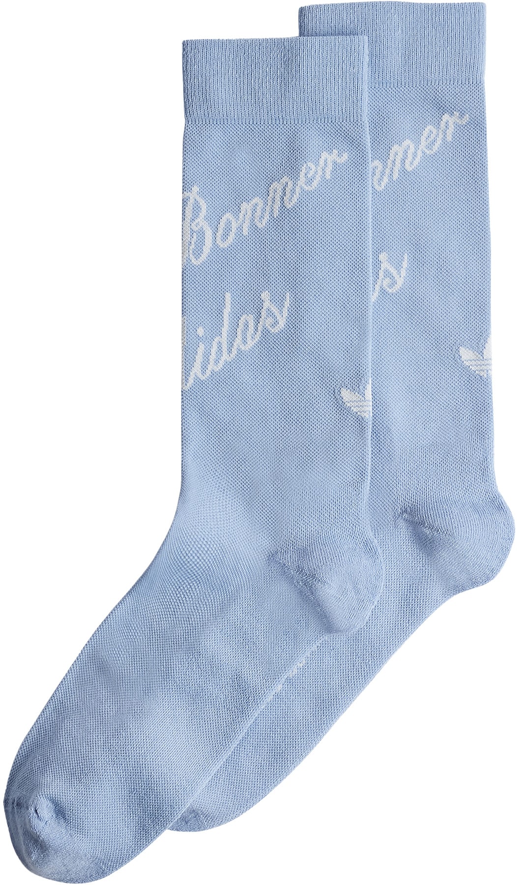 adidas Originals: Bleu Chaussettes courtes Wales Bonner Bleu - 1