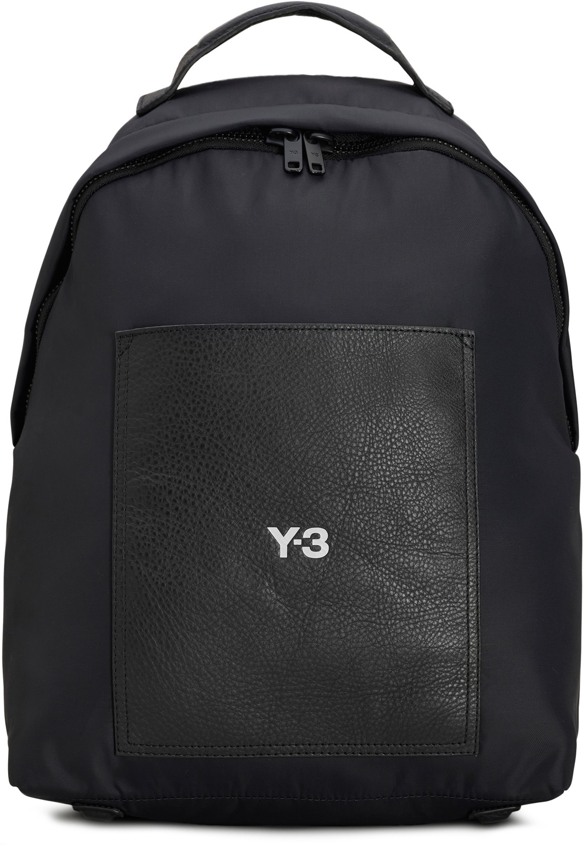 Y-3: Black Lux Backpack - 1