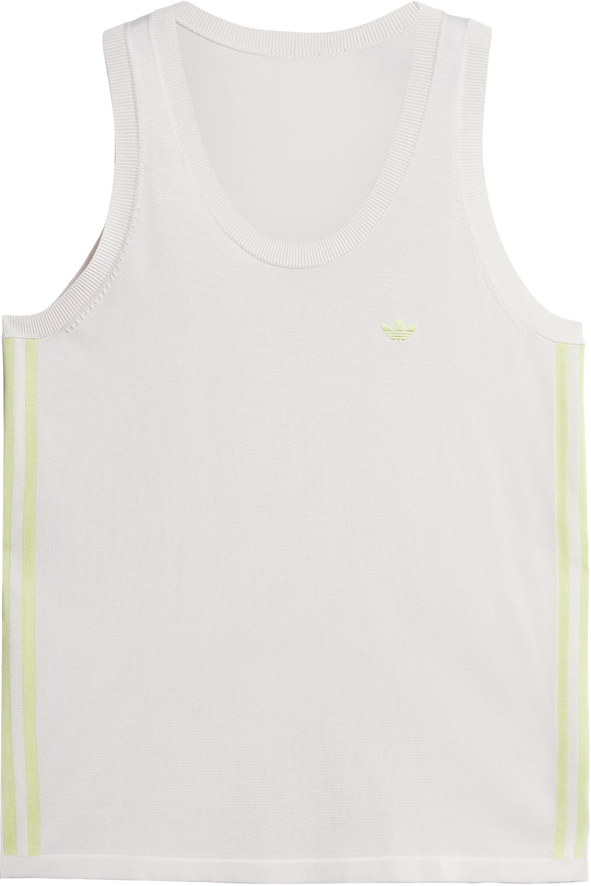 adidas Originals: White Wales Bonner Knit Vest - 1