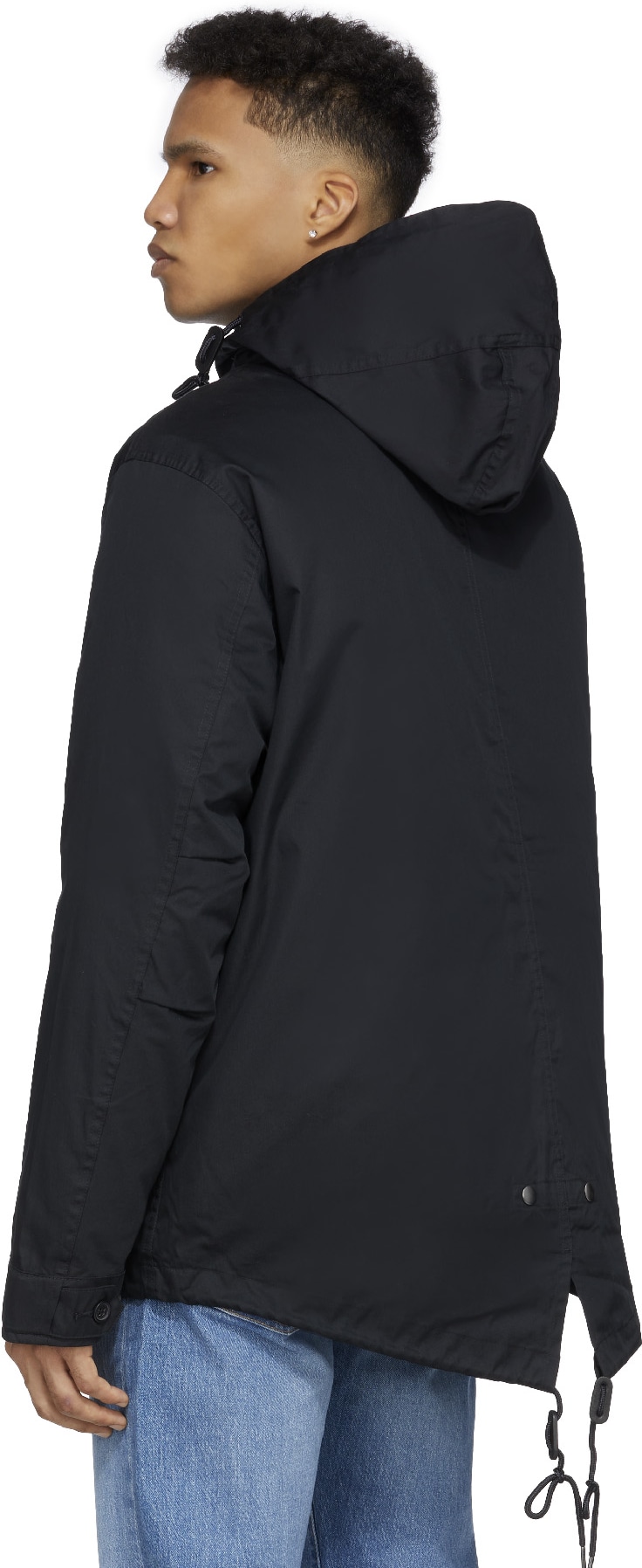 Fred Perry: Noir Parka Court Matelassée Noir - 3