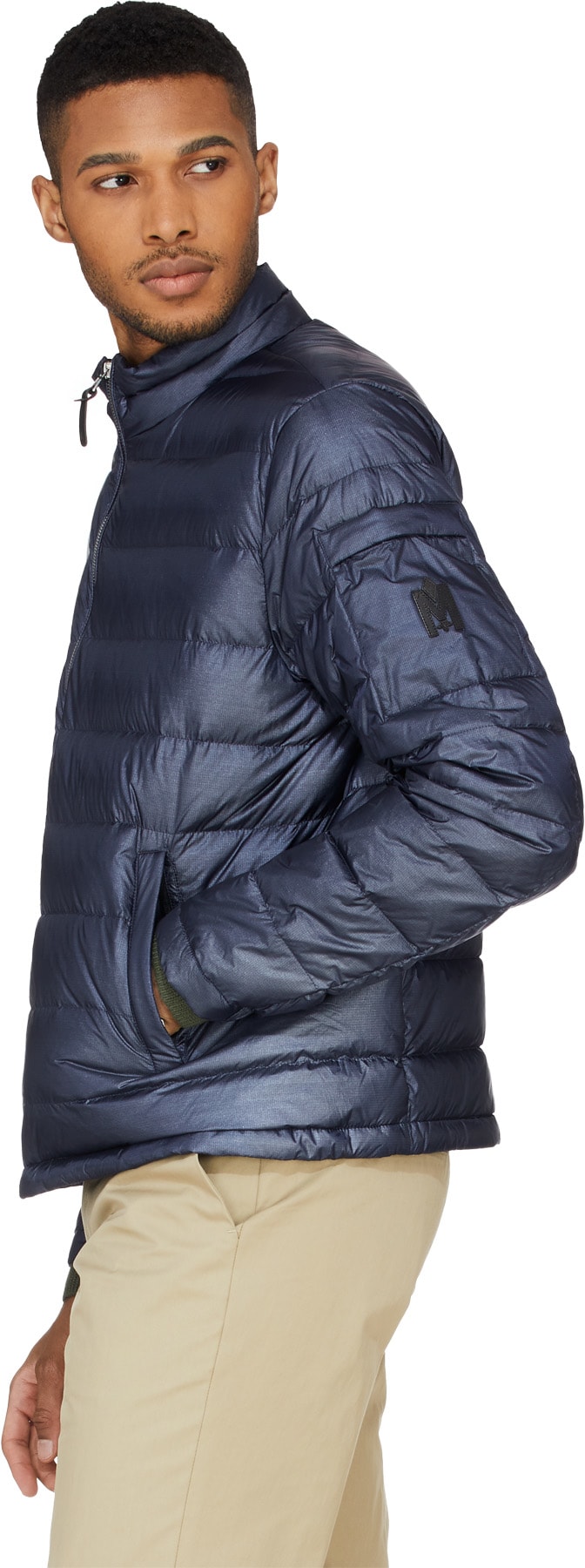 Mackage: Bleu Manteau de duvet léger thermo-isolant James Bleu - 4