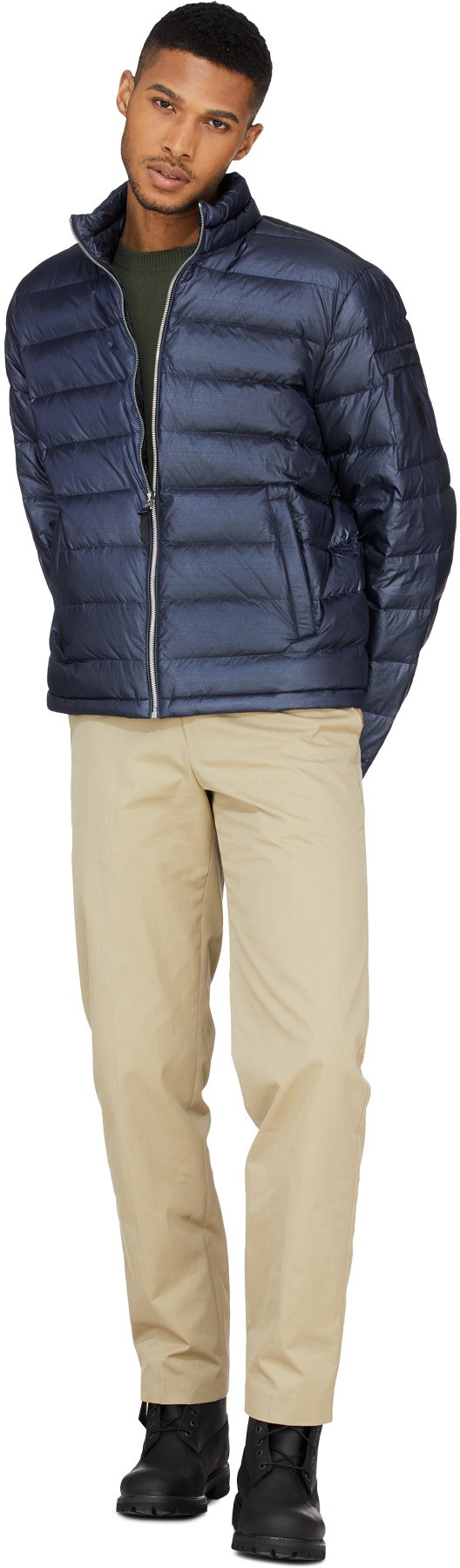 Mackage: Bleu Manteau de duvet léger thermo-isolant James Bleu - 5