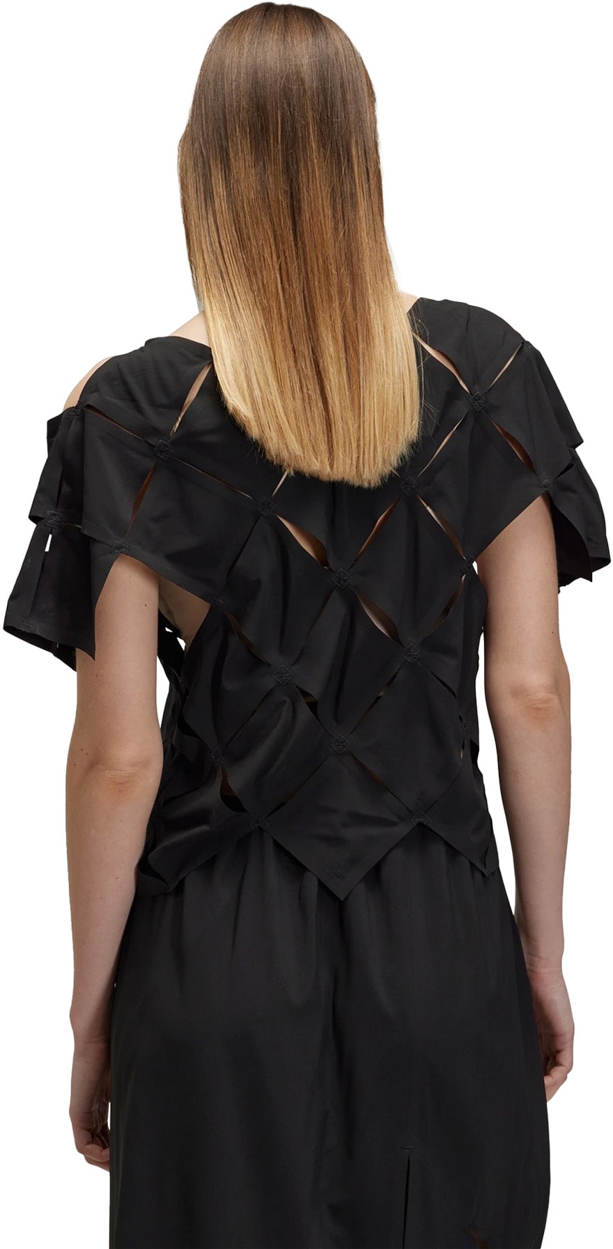 Y-3: Black Puzzle Top - 3
