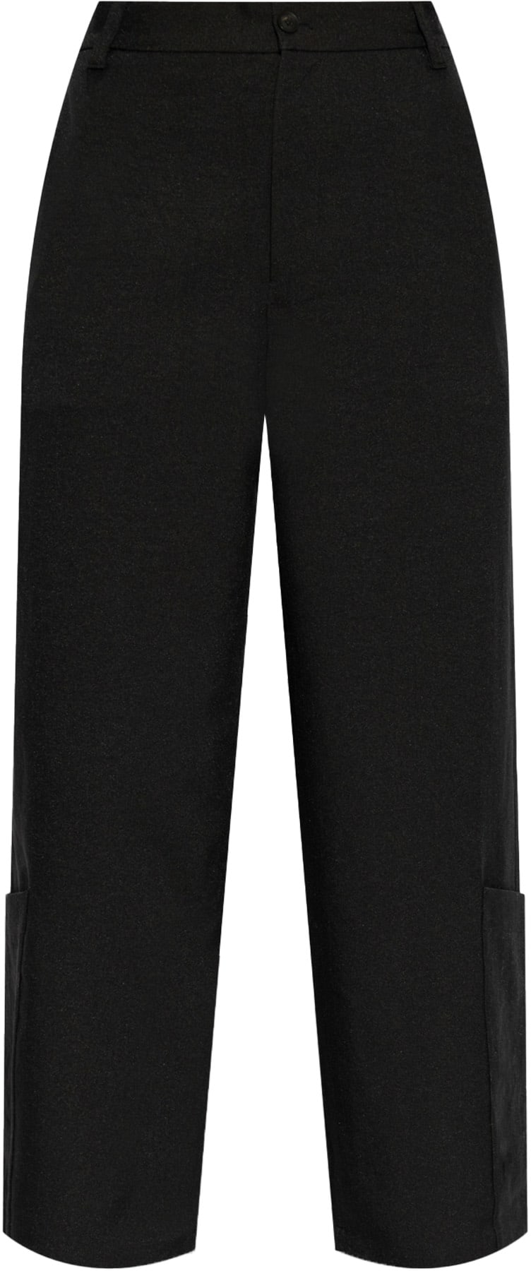 Y-3: Noir Pantalon d'uniforme de sport à jambe large Noir - 1