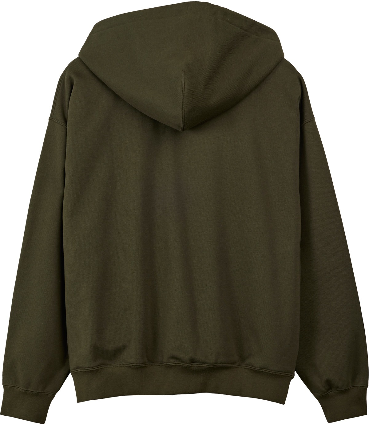 Y-3: Green Brushed Terry Zip Hoodie - 2