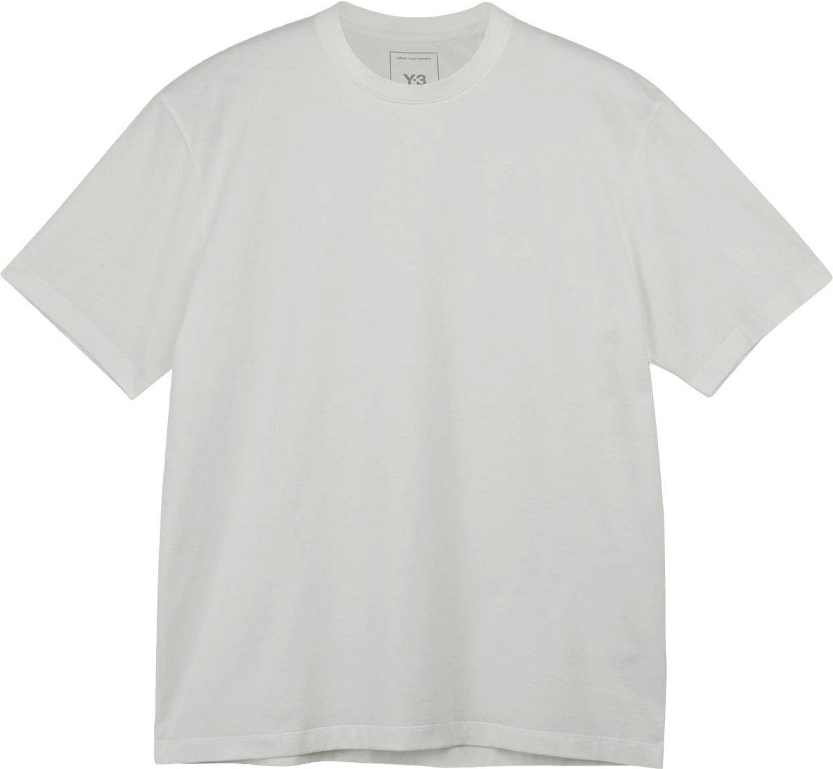Y-3: Blanc T-Shirt à manches courtes Regular Blanc - 1