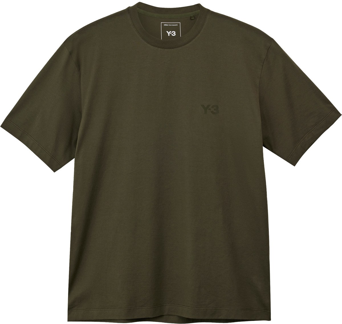 Y-3: Green Regular T-Shirt - 1