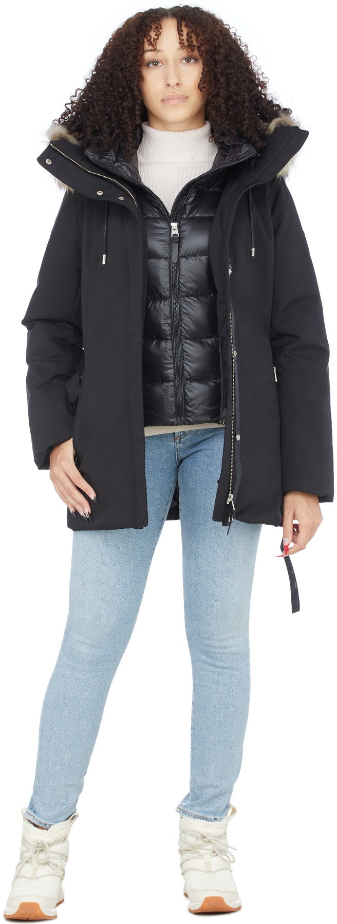 Mackage: Noir Parka Jeni-F Noir - 4
