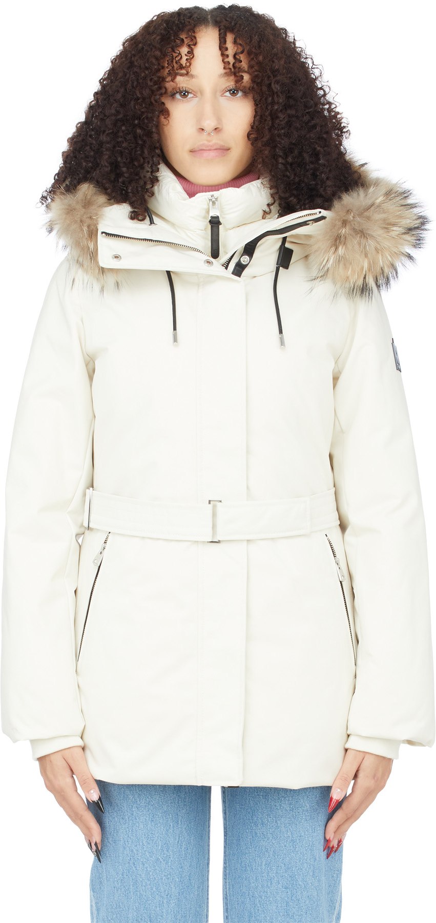 Mackage: White Jeni-F Parka - 1