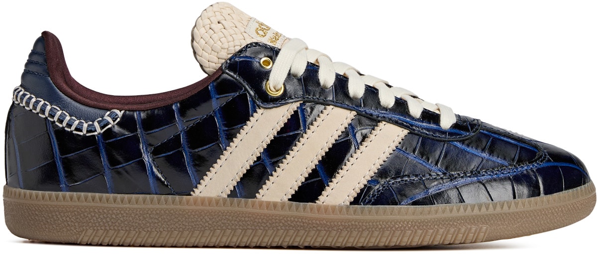 adidas Originals: Bleu Wales Bonner Samba Bleu - 1