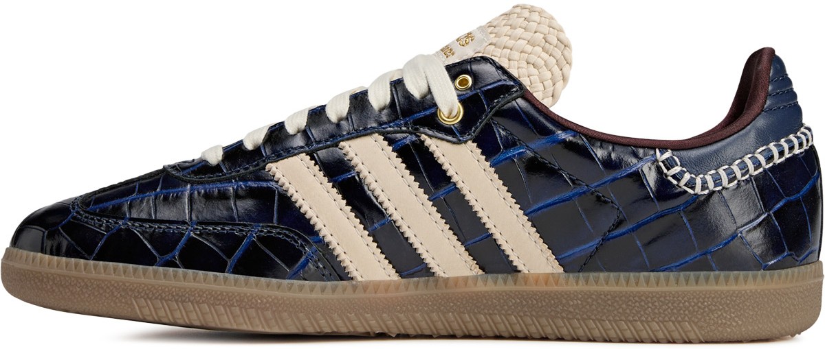 adidas Originals: Bleu Wales Bonner Samba Bleu - 2